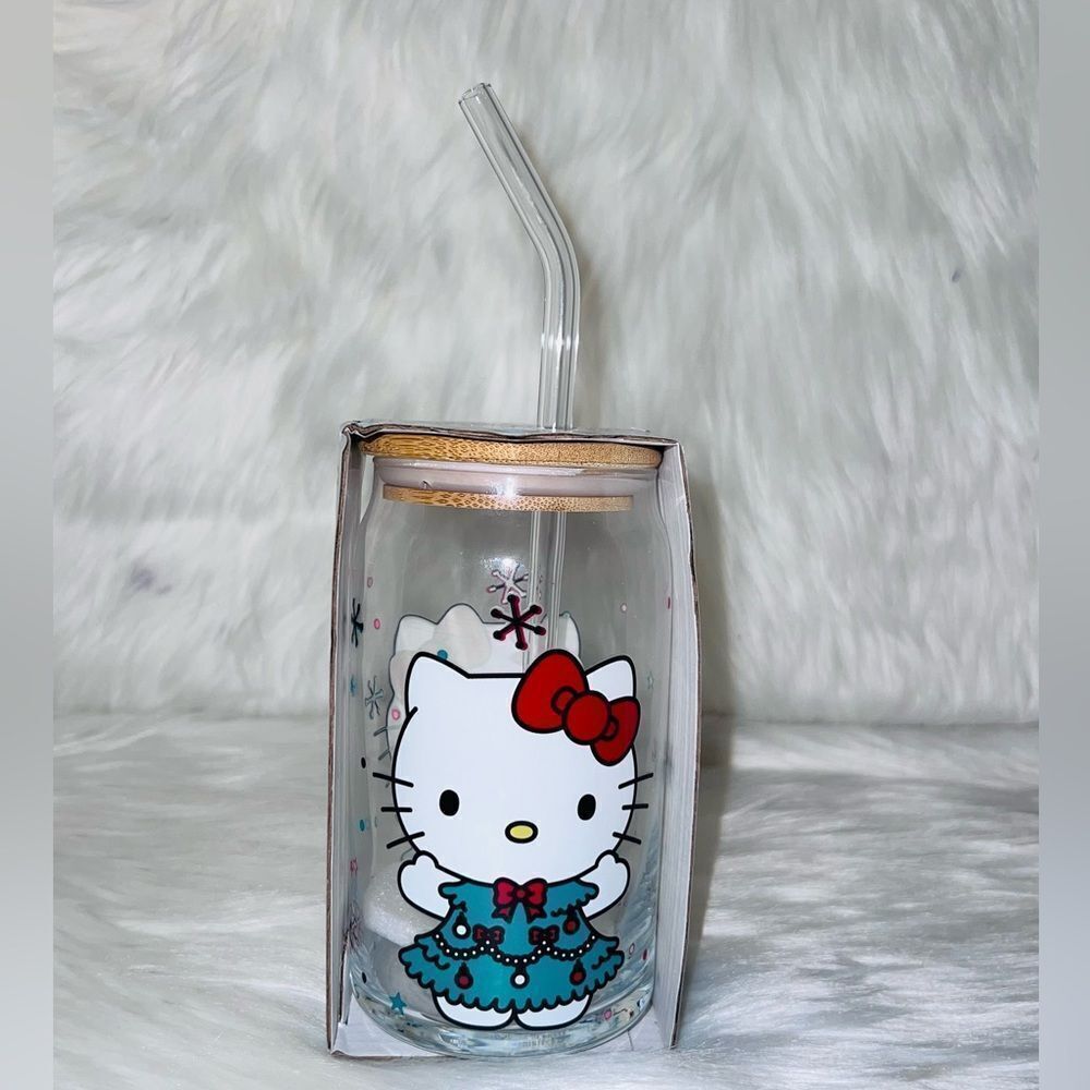 Hello Kitty Glass Tumbler